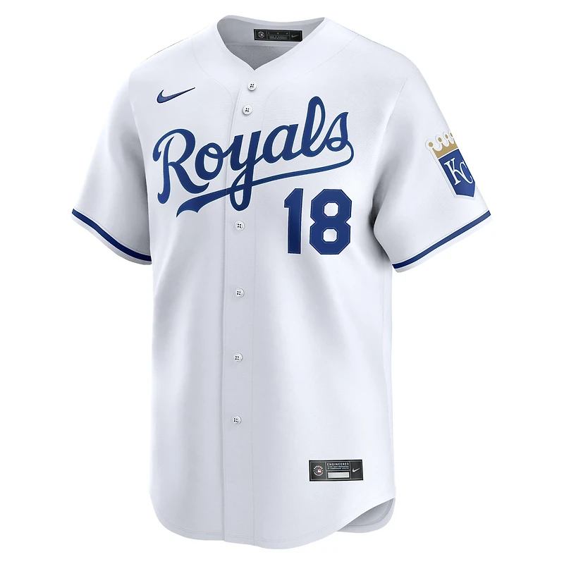 Men's Nike Mike Yastrzemski White Kansas City Royals Home Limited Player Jersey