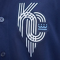 Men's Nike  Navy Kansas City Royals Connect Limited Jersey