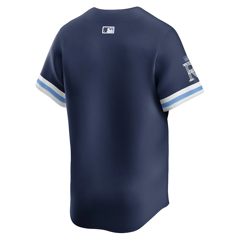 Maillot Nike pour hommes, bleu marine, Kansas City Royals, Connect Limited