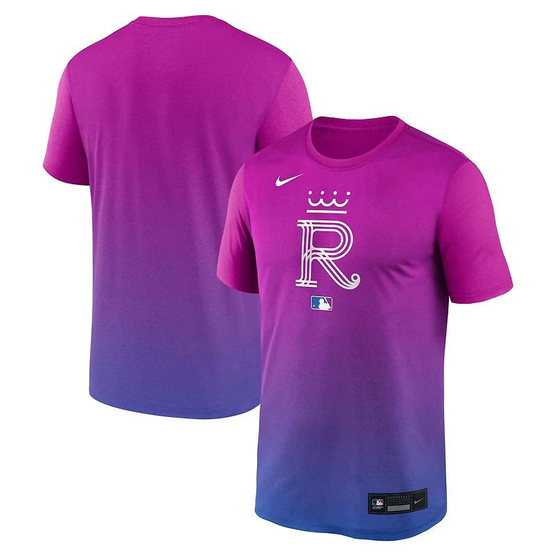 T-shirt Nike Legend Dri-FIT violet Kansas City Royals 2026 Connect Authentic Collection pour homme