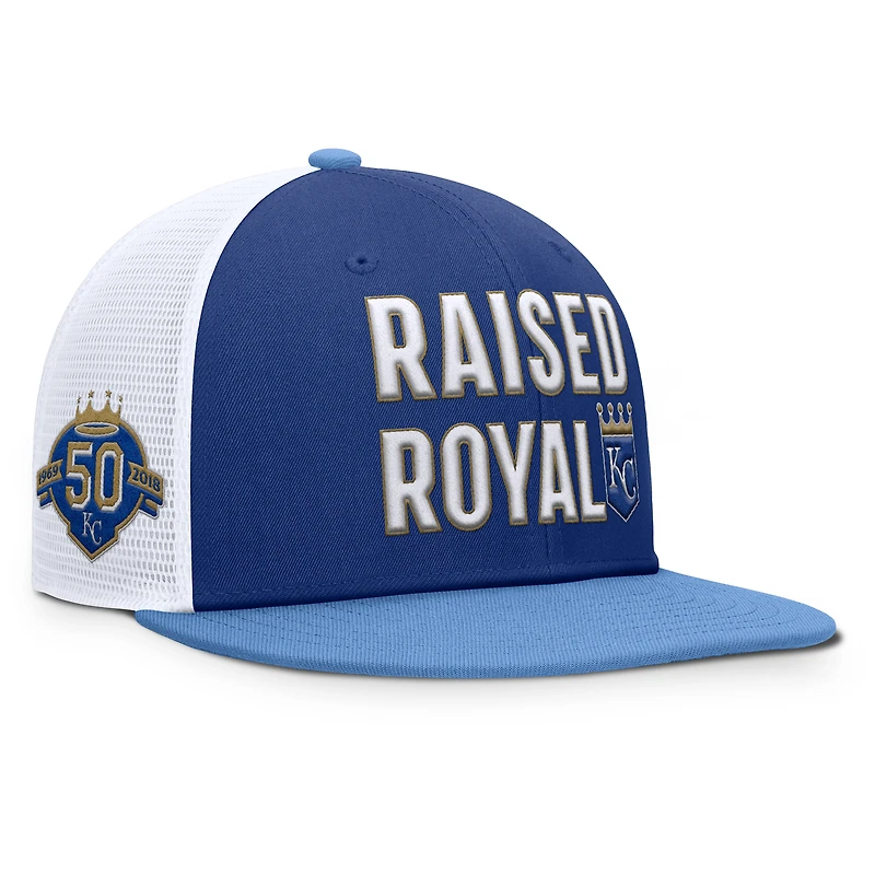 Men's Nike  Royal/Light Blue Kansas City Royals Pro Performance Trucker Snapback Hat