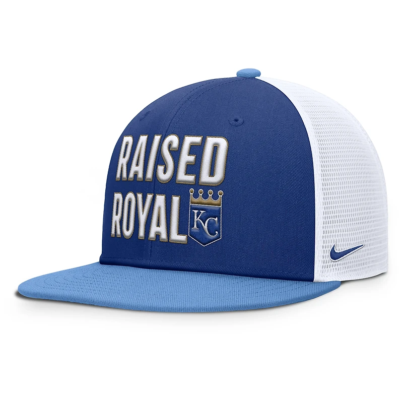 Men's Nike  Royal/Light Blue Kansas City Royals Pro Performance Trucker Snapback Hat