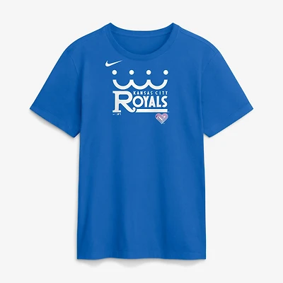 Men's Nike White Kansas City Royals 2026 Connect Wordmark T-Shirt