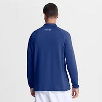 Men's Nike Royal Kansas City Royals Authentic Collection Dri-FIT Raglan Half-Zip Pullover