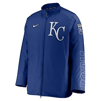 Men's Nike Royal Kansas City Royals Authentic Collection Dugout Full-Zip Raglan Jacket