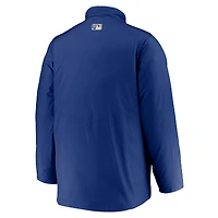 Men's Nike Royal Kansas City Royals Authentic Collection Dugout Full-Zip Raglan Jacket