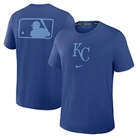 T-shirt Nike Royal Kansas City Royals Authentic Collection Early Work Tri-Blend Dri-FIT pour homme