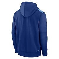 Sweat à capuche Nike Royal Kansas City Royals Authentic Collection Performance pour homme