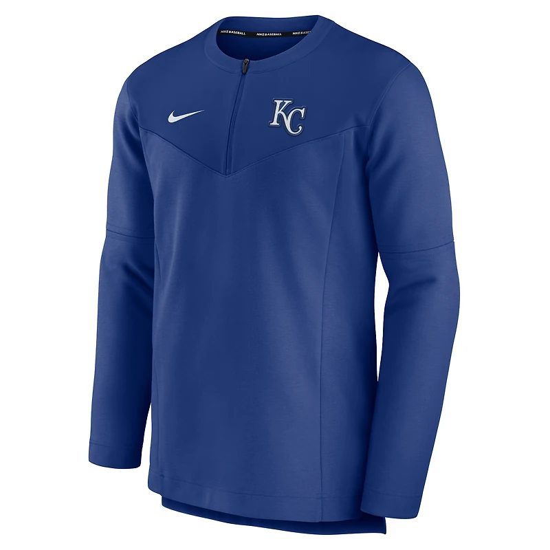 Men's Nike Royal Kansas City Royals Authentic Collection UV Quarter-Zip Top