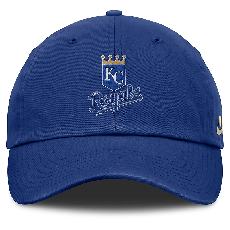 Casquette ajustable Nike Royal Kansas City Royals Club pour homme