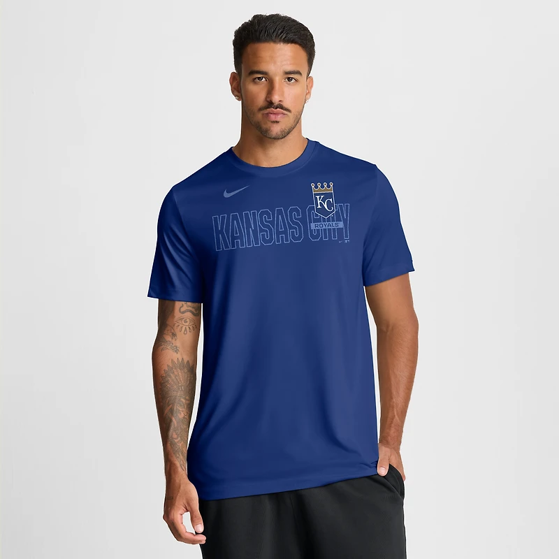 Men's Nike Royal Kansas City Royals Knockout Team Legend Dri-FIT T-Shirt