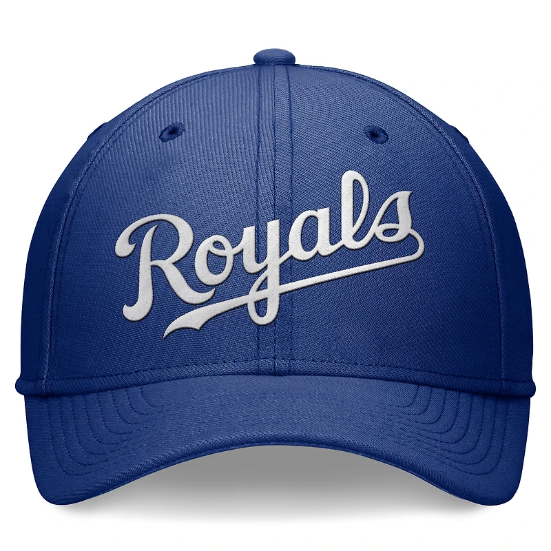 Casquette Nike Royal Kansas City Royals Performance Flex pour homme
