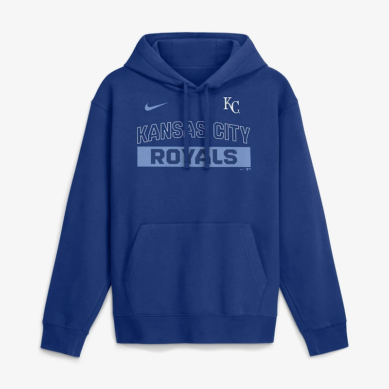 Men's Nike Royal Kansas City Royals Primetime Club Hoodie