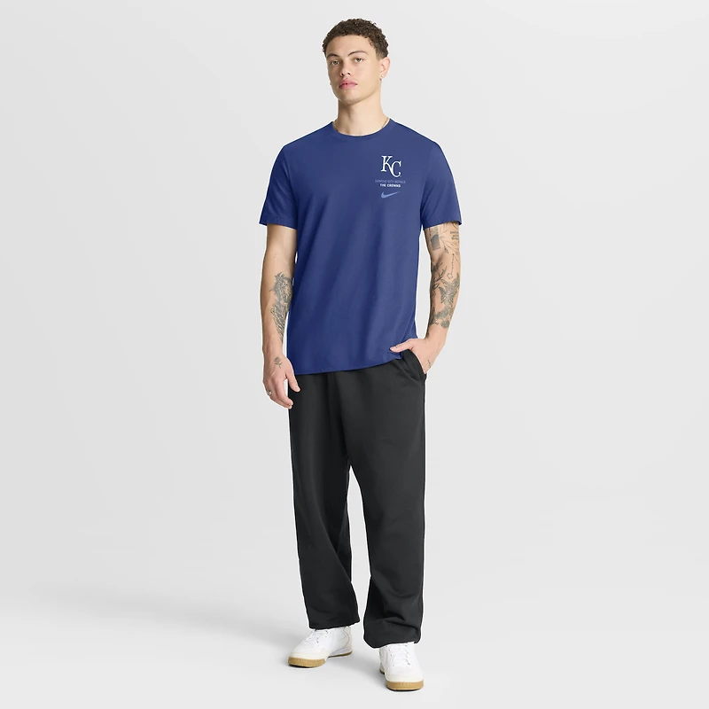 T-shirt Nike Royal Kansas City Royals Primetime Inning pour homme