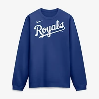 Sweat-shirt Nike Royal Kansas City Royals Primetime pour homme