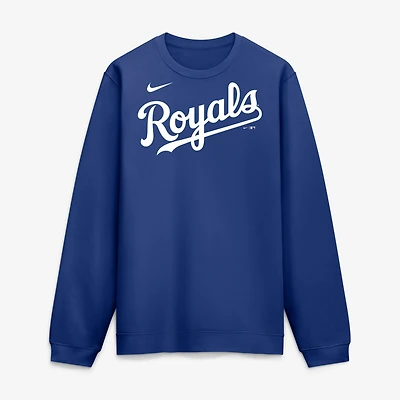 Sweat-shirt Nike Royal Kansas City Royals Primetime pour homme