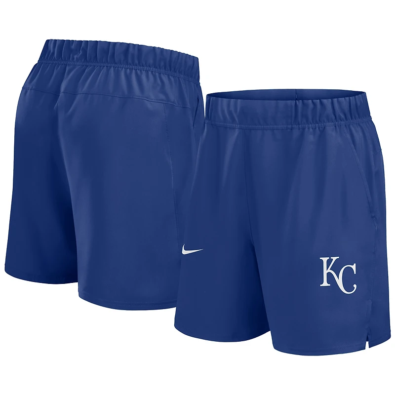 Short tissé Nike Royal Kansas City Royals Victory Dri-FIT pour homme