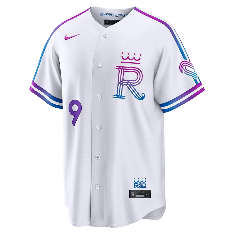 Men's Nike Vinnie Pasquantino White Kansas City Royals 2026 Connect Stadium Jersey