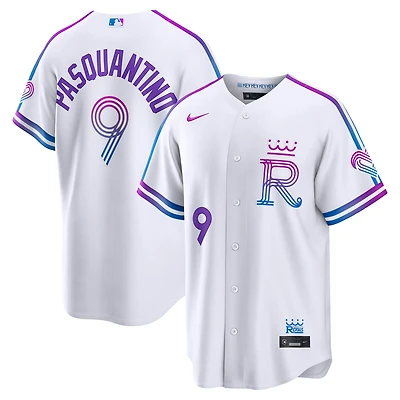 Men's Nike Vinnie Pasquantino White Kansas City Royals 2026 Connect Stadium Jersey
