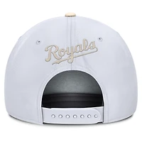 Casquette Nike Pro Performance Snapback pour homme, blanc/crème, Kansas City Royals