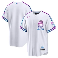 Maillot Nike blanc pour homme des Kansas City Royals 2026 Connect Stadium