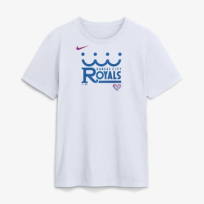 Men's Nike White Kansas City Royals 2026 Connect Wordmark T-Shirt