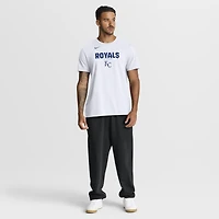 Men's Nike White Kansas City Royals Bold Team Name T-Shirt