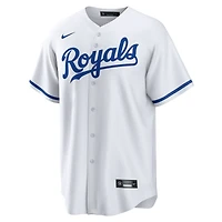 Men's Nike White Kansas City Royals Home Blank Replica Jersey