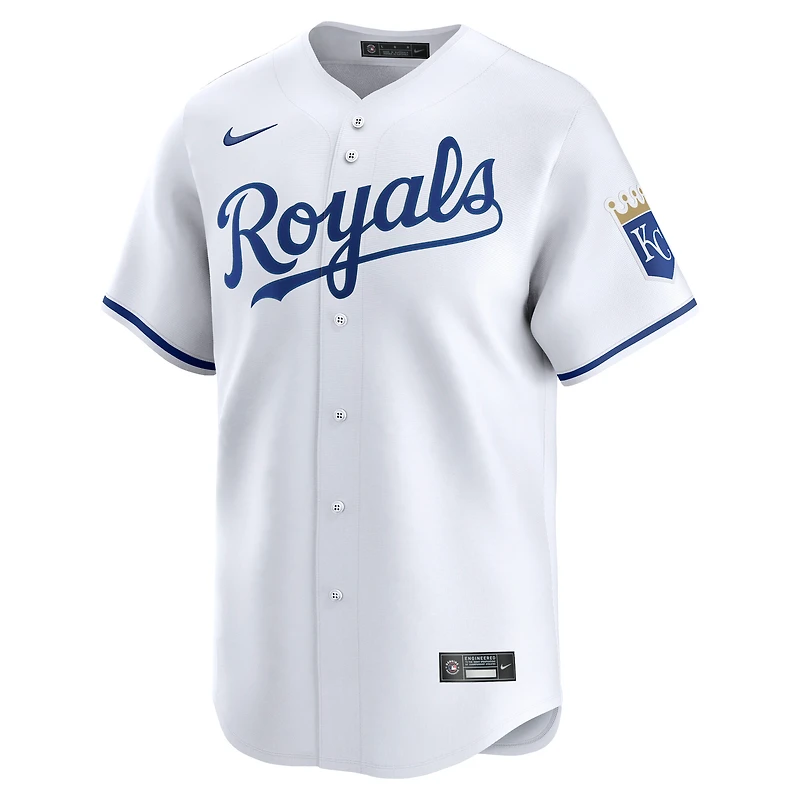 Men's Nike White Kansas City Royals Home Limited Jersey