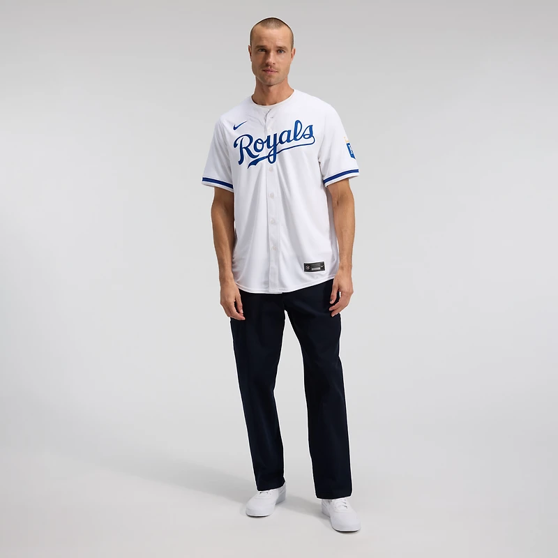Men's Nike White Kansas City Royals Home Limited Jersey