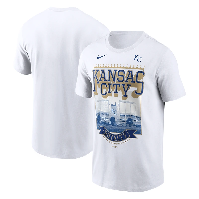 Men's Nike  White Kansas City Royals Local T-Shirt