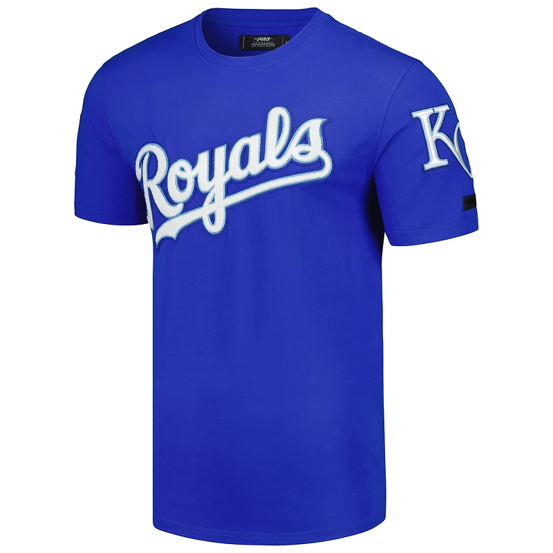 T-shirt à logo Pro Standard Royal Kansas City Royals pour homme