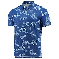 Men's Reyn Spooner Navy Kansas City Royals Performance Polo