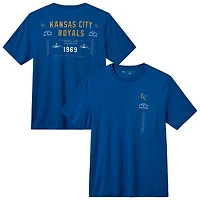 Men's TravisMathew  Royal Kansas City Royals Base Hit Bliss T-Shirt
