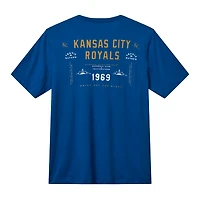 Men's TravisMathew  Royal Kansas City Royals Base Hit Bliss T-Shirt