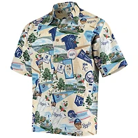 Men's White Kansas City Royals Scenic Button-Up Shirt