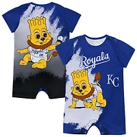 Newborn Outerstuff  Blue Kansas City Royals Baby Mascot Bodysuit