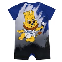Newborn Outerstuff  Blue Kansas City Royals Baby Mascot Bodysuit