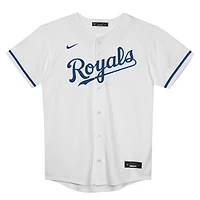 Maillot Nike Bobby Witt Jr. blanc pour enfant d'âge préscolaire, réplique du joueur à domicile des Royals de Kansas City