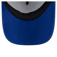 Toddler New Era  White/Royal Kansas City Royals Painted A-Frame 9FORTY Trucker Adjustable Hat