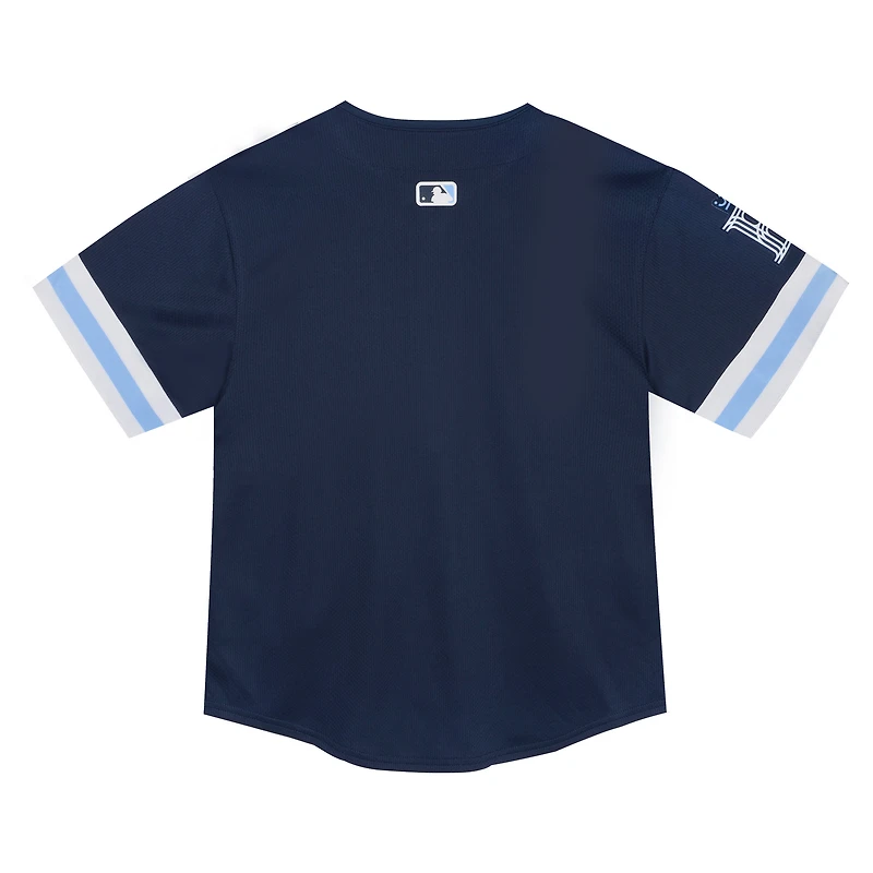Maillot Nike bleu marine Kansas City Royals Connect Limited pour tout-petit