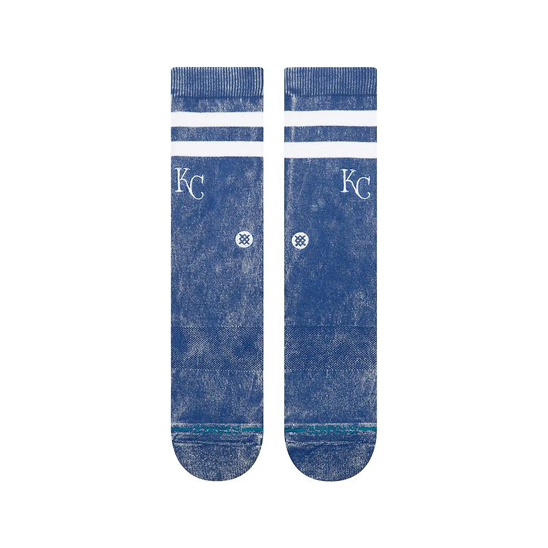 Chaussettes unisexes Stance Royal Kansas City Royals Rotation Crew