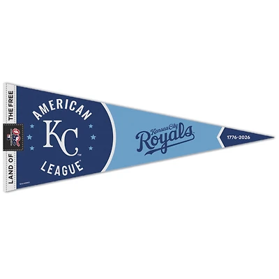 WinCraft Kansas City Royals 12" x 30" America 250 Premium Pennant
