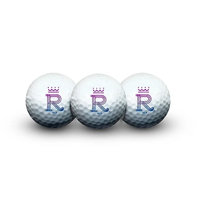 WinCraft Kansas City Royals 2026 City Connect 3-Pack Golf Ball Set