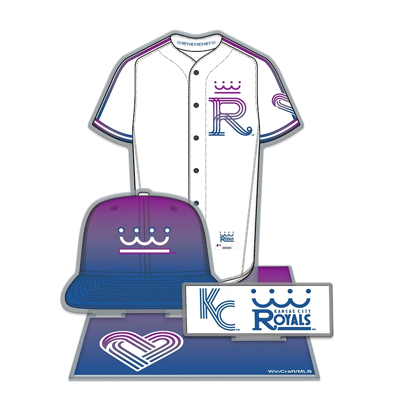 WinCraft Kansas City Royals 2026 City Connect 3D Collector Stand