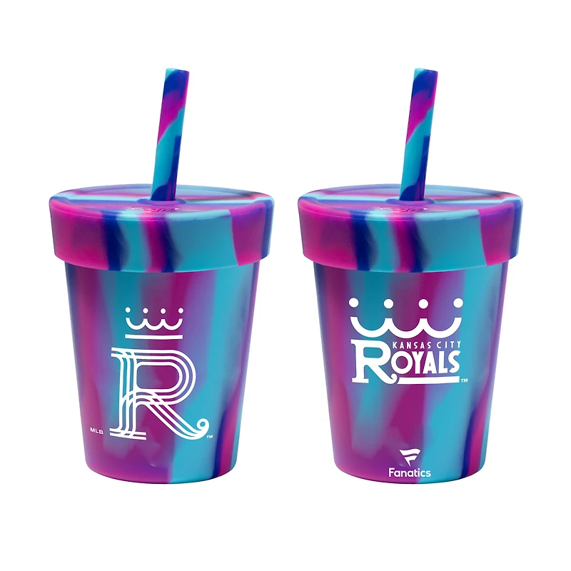 Gobelet isotherme WinCraft Kansas City Royals 2026 City Connect de 237 ml (8 oz) avec couvercle et paille.