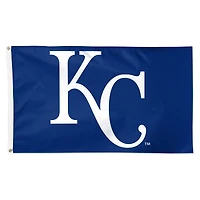 WinCraft Kansas City Royals 3' x 5' Logo principal simple face - Drapeau