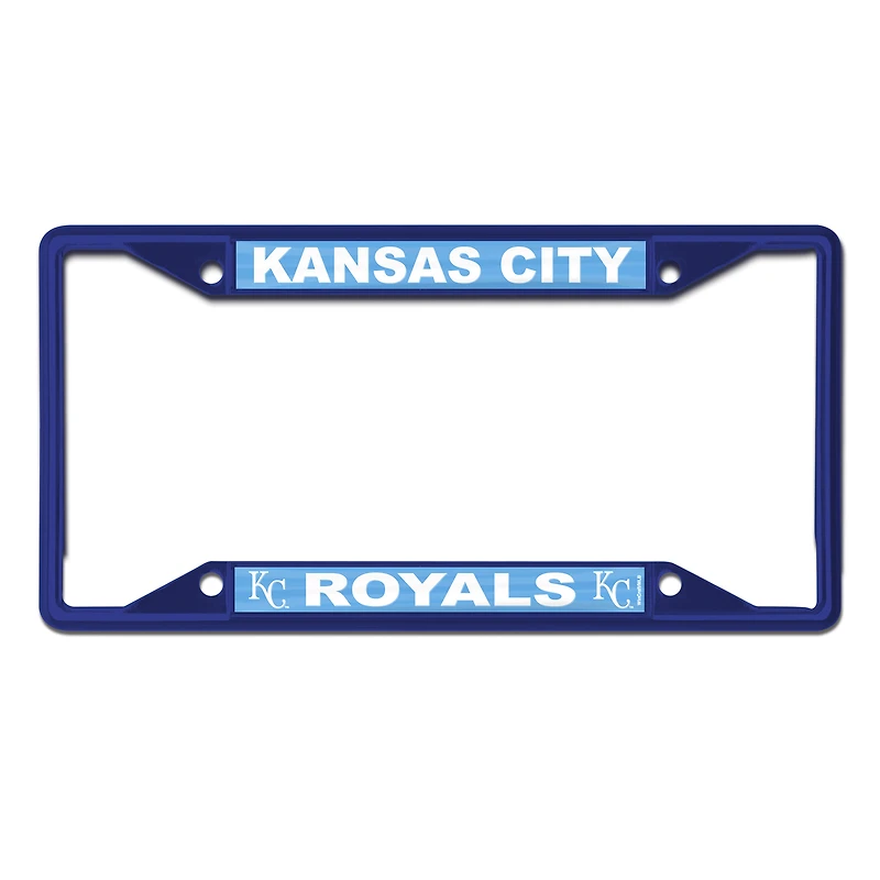 WinCraft Kansas City Royals Chrome Color License Plate Frame