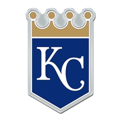 WinCraft Kansas City Royals Colored Chrome Auto Emblem