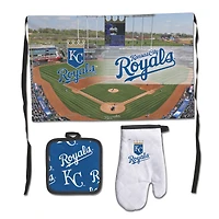 WinCraft Kansas City Royals Deluxe BBQ Set